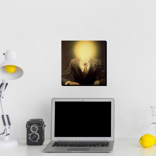 تابلو شاسی طرح اصل لذت از ماگریت