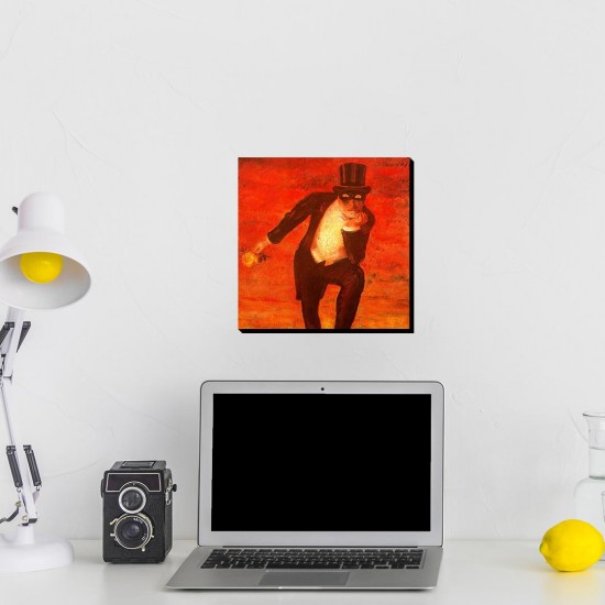 تابلو شاسی طرح بازگشت شعله از ماگریت