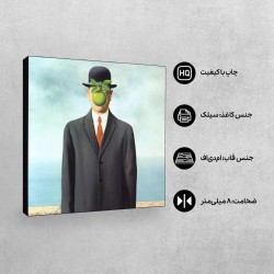 تابلو شاسی طرح پسر انسان از ماگریت