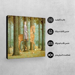 تابلو شاسی طرح امضای خالی از ماگریت