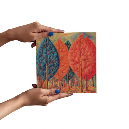 تابلو شاسی طرح آتش از ماگریت