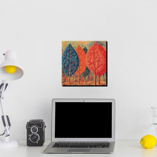 تابلو شاسی طرح آتش از ماگریت