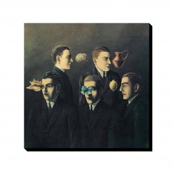 تابلو شاسی طرح اشیا آشنا از ماگریت