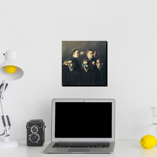 تابلو شاسی طرح اشیا آشنا از ماگریت