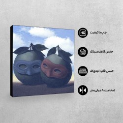 تابلو شاسی طرح والس تردید از ماگریت