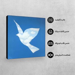 تابلو شاسی طرح وعده از ماگریت