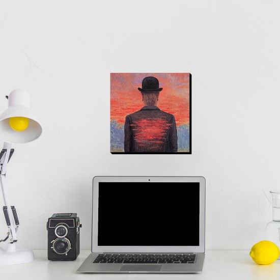 تابلو شاسی طرح جبران شاعر از ماگریت