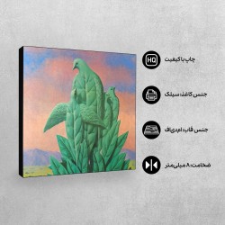 تابلو شاسی طرح زیبایی های طبیعی از ماگریت