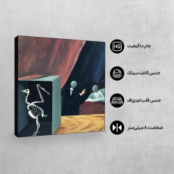 تابلو شاسی طرح اخبار هیجان انگیز از ماگریت