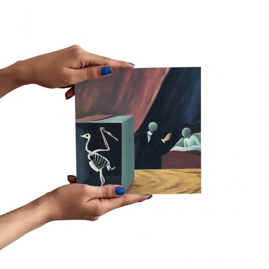 تابلو شاسی طرح اخبار هیجان انگیز از ماگریت