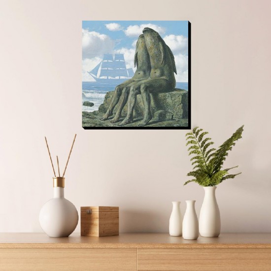 تابلو شاسی طرح آهنگ عشق از ماگریت