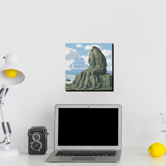 تابلو شاسی طرح آهنگ عشق از ماگریت