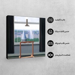 تابلو شاسی طرح جایی که اقلیدس راه می رفت از ماگریت