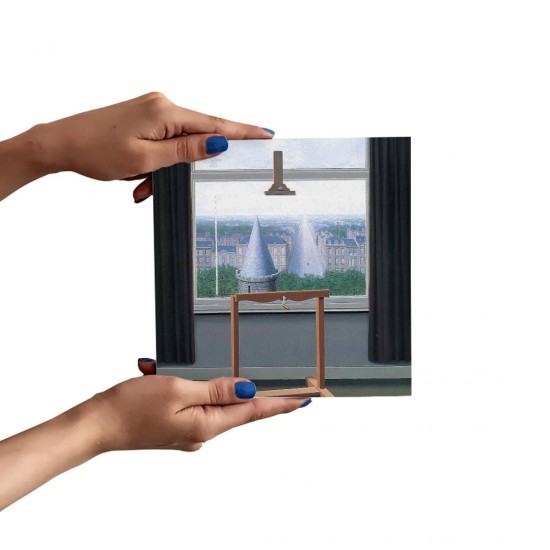 تابلو شاسی طرح جایی که اقلیدس راه می رفت از ماگریت