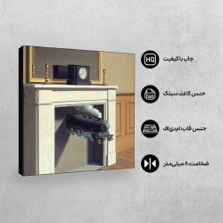 تابلو شاسی طرح زمان متحول شده از ماگریت