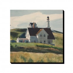 تابلو شاسی طرح تپه و خانه ها از هاپر