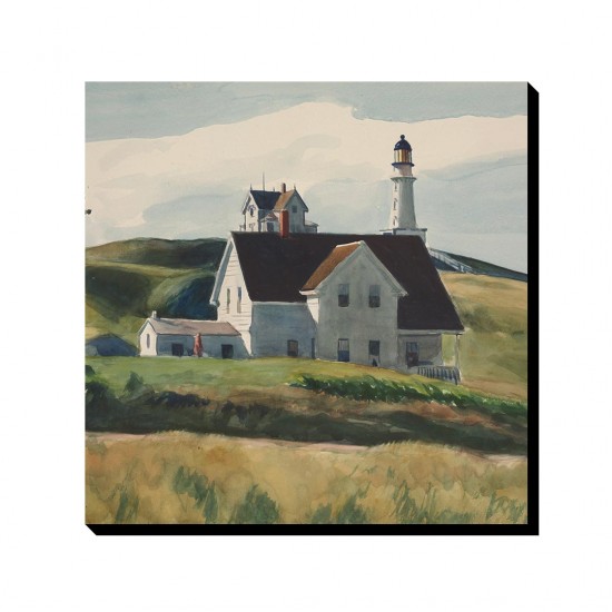 تابلو شاسی طرح تپه و خانه ها از هاپر