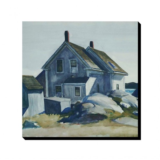 تابلو شاسی طرح خانه در قلعه از هاپر