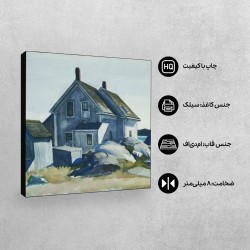 تابلو شاسی طرح خانه در قلعه از هاپر