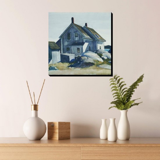 تابلو شاسی طرح خانه در قلعه از هاپر