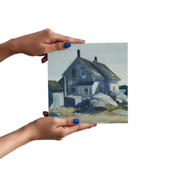 تابلو شاسی طرح خانه در قلعه از هاپر