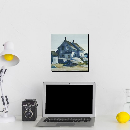 تابلو شاسی طرح خانه در قلعه از هاپر