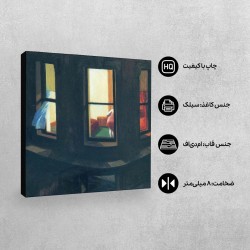 تابلو شاسی طرح پنجره های شبانه از هاپر