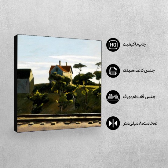 تابلو شاسی طرح نیویورک،پناهگاه جدید و هارتفورد از هاپر