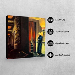 تابلو شاسی طرح سینمای نیویورک از هاپر
