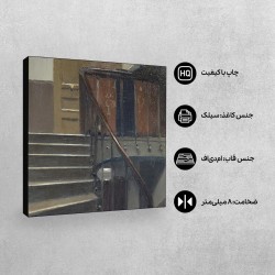 تابلو شاسی طرح راه پله در خیابان د لیل 48 از هاپر