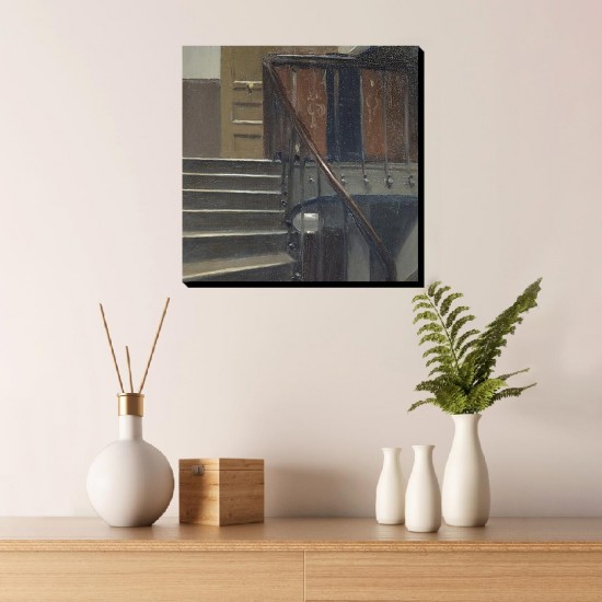 تابلو شاسی طرح راه پله در خیابان د لیل 48 از هاپر