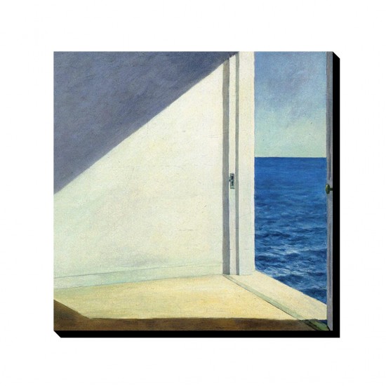 تابلو شاسی طرح اتاق کنار دریا از هاپر