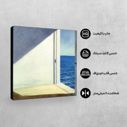 تابلو شاسی طرح اتاق کنار دریا از هاپر