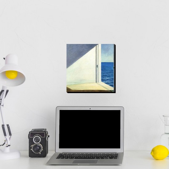 تابلو شاسی طرح اتاق کنار دریا از هاپر