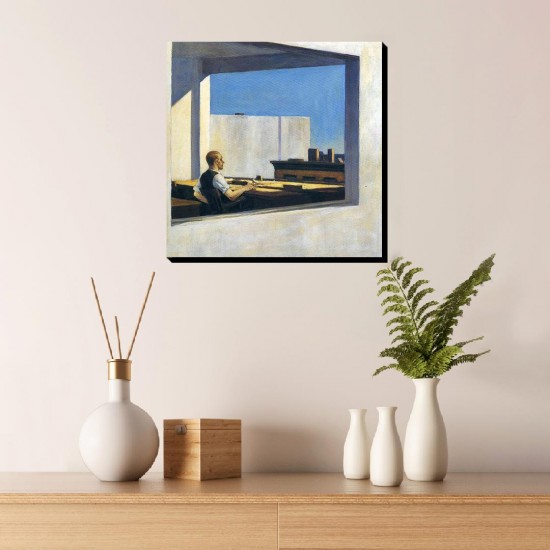 تابلو شاسی طرح اداره ای در یک شهر کوچک از هاپر