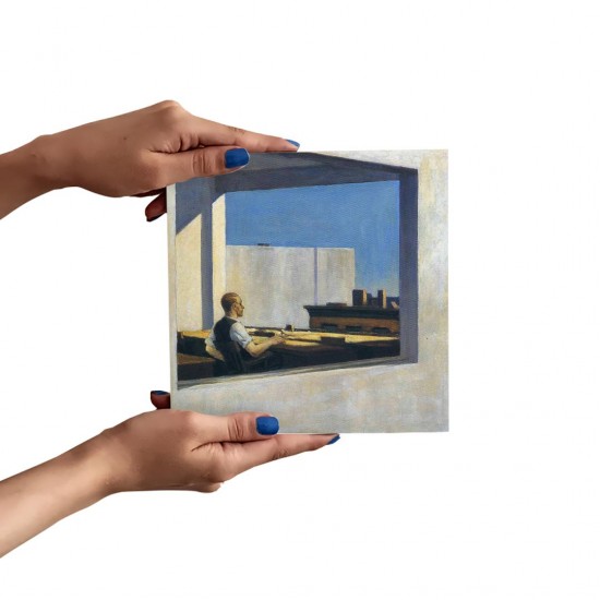 تابلو شاسی طرح اداره ای در یک شهر کوچک از هاپر