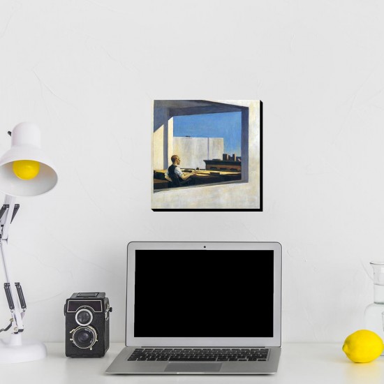 تابلو شاسی طرح اداره ای در یک شهر کوچک از هاپر