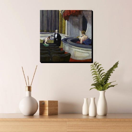 تابلو شاسی طرح دونفر در راهرو از هاپر