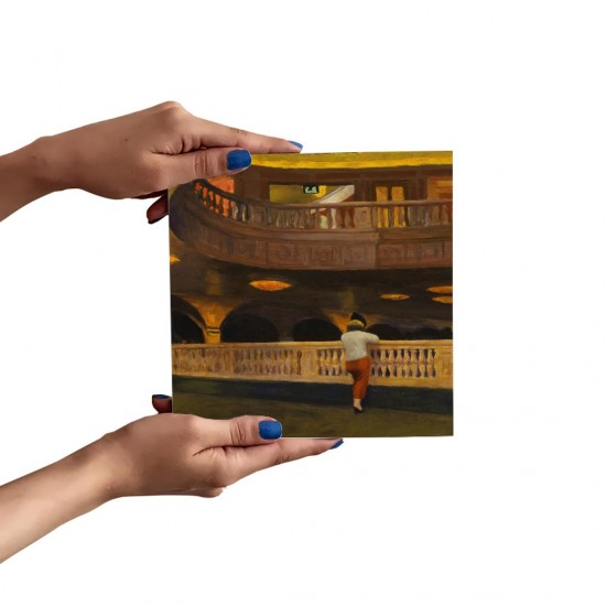 تابلو شاسی طرح تئاتر شریدان از هاپر