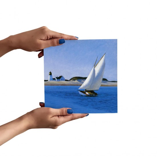 تابلو شاسی طرح خط ساحلی از هاپر