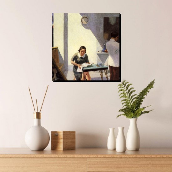 تابلو شاسی طرح آرایشگاه از هاپر