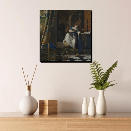 تابلو شاسی طرح تمثیل ایمان کاتولیک از ورمر