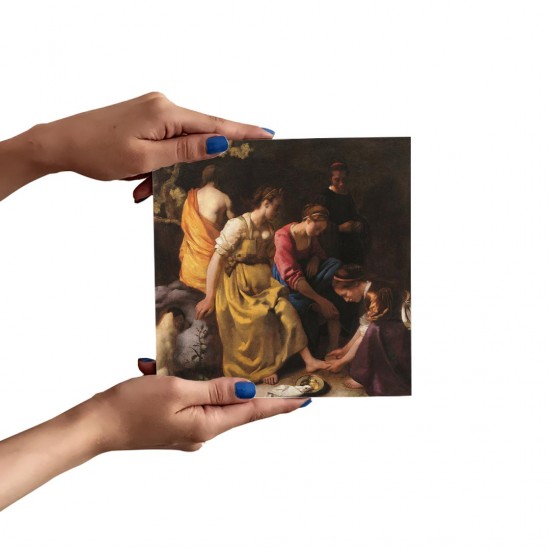 تابلو شاسی طرح دیانا و حوری هایش از ورمر