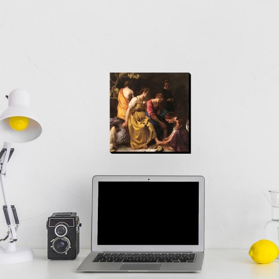 تابلو شاسی طرح دیانا و حوری هایش از ورمر