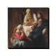 تابلو شاسی طرح حضرت عیسی در خانه مارتا و مریم از ورمر
