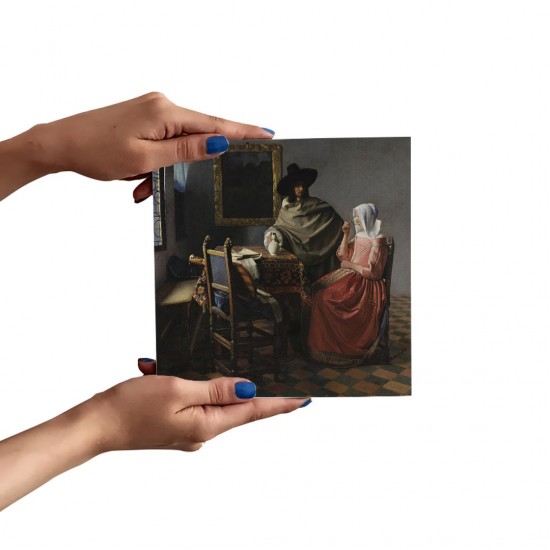 تابلو شاسی طرح لیوان نوشیدنی از ورمر