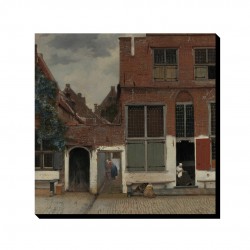 تابلو شاسی طرح خیابان کوچک از ورمر