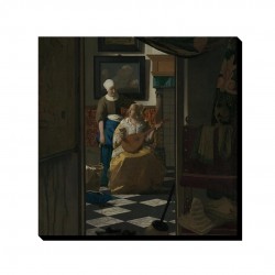 تابلو شاسی طرح نامه عاشقانه از ورمر