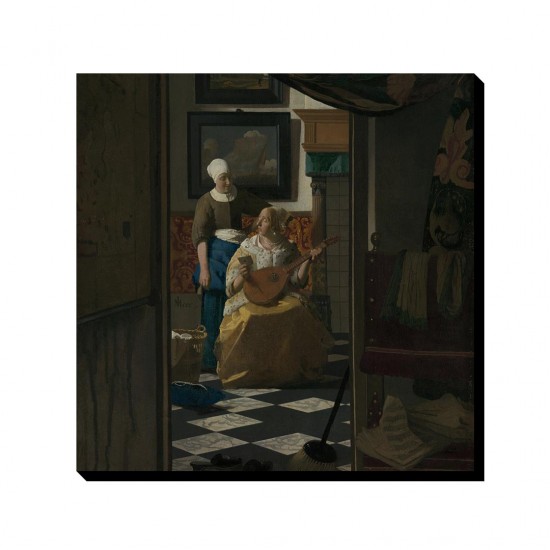 تابلو شاسی طرح نامه عاشقانه از ورمر