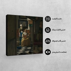 تابلو شاسی طرح نامه عاشقانه از ورمر